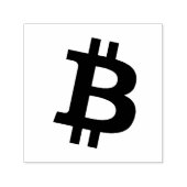 Bitmunt Symbool Zelf Rubberstempel ₿ Zelfinktende Stempel (Design)