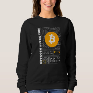 Bitmunt veegt deze 80s Retro Cyber Futuristic Trui
