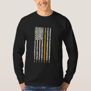Bitmunt voor de Amerikaanse vlag van het Moon Patr T-shirt