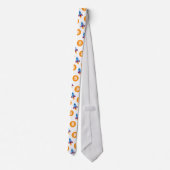 Bitmunt voor raketcryptografie van de maan stropdas (Achterkant)