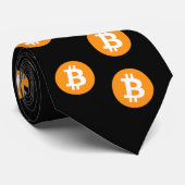 Bitmunt Wave BTC Crypto Token Stropdas (Opgerold)