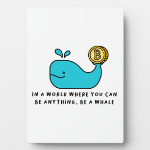 Bitmunt Whale T-Shirt Fotoplaat