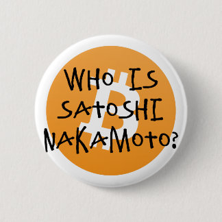 Bitmunt - Wie is Satoshi Nakamoto? Ronde Button 5,7 Cm
