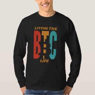 Bitmunten Gold voor bitcoiner crypto Miner 7 T-shirt