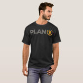 Bitmunten Plan B Cryptos HODLS BTC Cryptocurrency  T-shirt (Voorkant volledig)