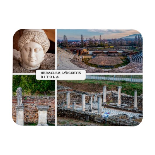 BITOLA - Magnet de Macédoine (Horizontal)