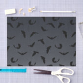 Bitpatroon op gradiëntgrijs tissuepapier (Craft)