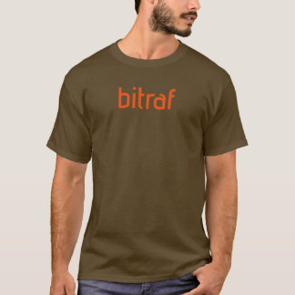 Bitraf - enkel logo I T-shirt