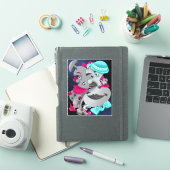 Bits et pièces - Sticker Surreal Puzzle faces (Couverture iPad)