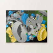 Bits et pièces - Surreal Puzzle Faces (Horizontal)