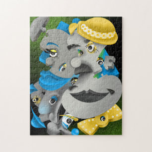 Bits et pièces - Surreal Puzzle Faces