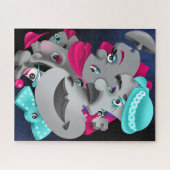 Bits et pièces - Surreal Puzzle Faces (Horizontal)