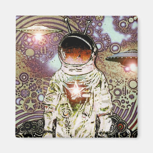 Bits van SpaCe - Astronaut V MagNEAT-O Magneet