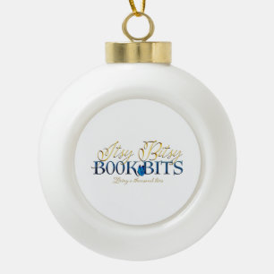 Bitsy boekenbeetjes versieren design #2 keramische bal ornament