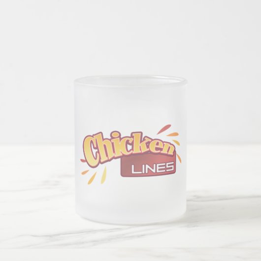 Bitsy Frosted Glass Mok (Center)