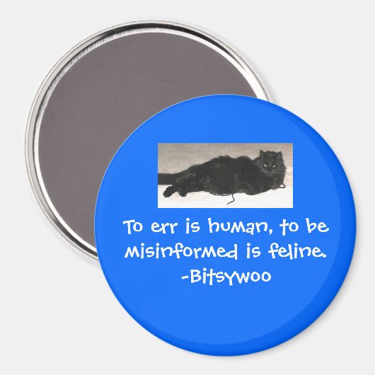 Bitsywoo Core Philosophy Magnet (Recto/Verso)