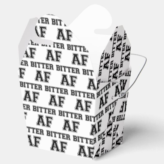 BITTER AF BEDANKDOOSJES (Geopend)