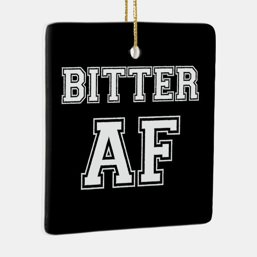 BITTER AF PINGING PONG BALL KERAMISCH ORNAMENT (Rechts)