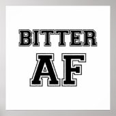 BITTER AF POSTER (Devant)