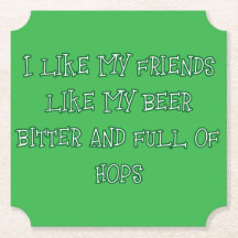 Bitter bier gewenst hier 