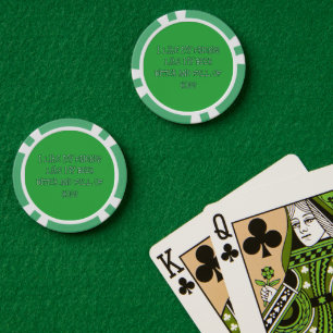 Bitter Bier Gewenst Hier  Poker Chips