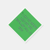 Bitter bier gewenst servet (Hoek)