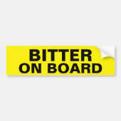 bitter bumpersticker (Voorkant)