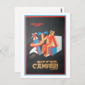 Bitter Campari Briefkaart (Voorkant / Achterkant)