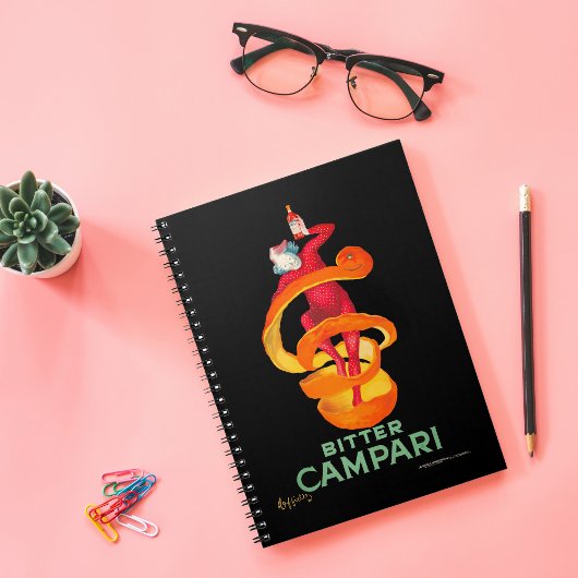 Bitter Campari | Leonetto Cappiello Notitieboek