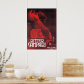 BITTER CAMPARI POSTER (Keuken)