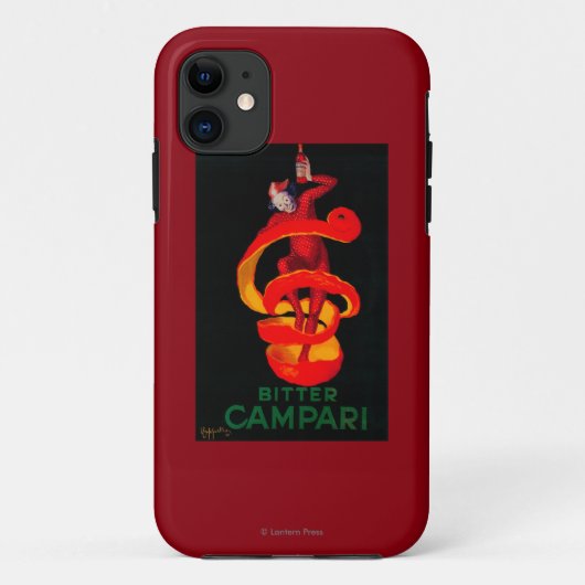 Bitter Campari  PosterEurope Case-Mate iPhone Case (Achterkant)