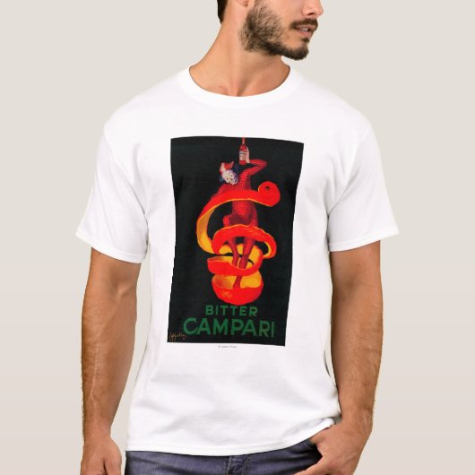 Bitter Campari  PosterEurope T-shirt (Voorkant)