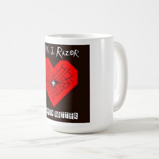 Bitter cassé par Maxx J. Razor tasse à café (Devant droit)