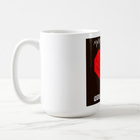 Bitter cassé par Maxx J. Razor tasse à café (Gauche)