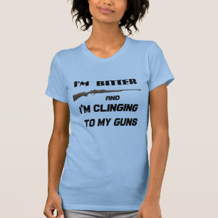 Bitter Clinger Funny Political T-shirt