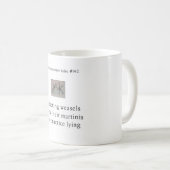 Bitter Employee Haiku #942 Koffiemok (Voorkant rechts)