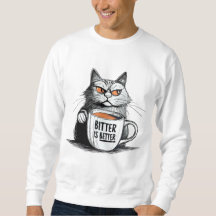 Bitter is beter - Bold Coffee Lover Quote Design