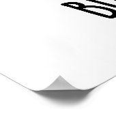 Bitter Lemon Funny Fruit Pun Poster (Hoek)