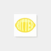 Bitter Lemon Post-it® Notes (Voorkant)