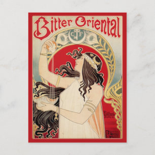 Bitter Oriental (rood) Briefkaart