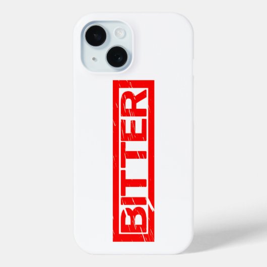 Bitter Stempel Case-Mate iPhone Case (Achterkant)