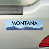 bitteroot vally berg 09, MONTANA Bumpersticker (Op auto)