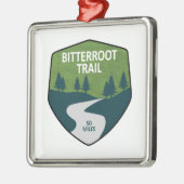 Bitterroot Trail Metalen Ornament (Links)
