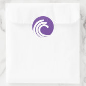 BitTorrent-Stickers Ronde Sticker (Tas)