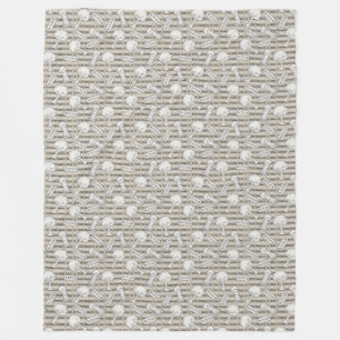 BITUB-patroon (geloof in het ongelooflijke) Fleece Deken