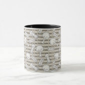 BITUB-patroon (geloof in het ongelooflijke) Mok (Midden)