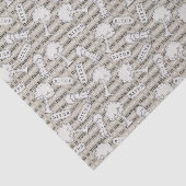 BITUB-patroon (geloof in het ongelooflijke) Tissuepapier (Detail)