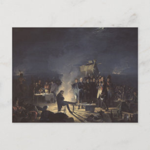 Bivak van Napoleon voor Wagram Briefkaart