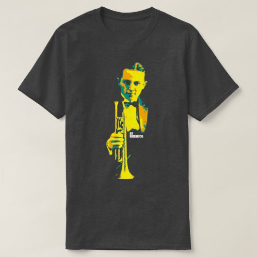 Bix Beiderbecke T-shirt (Design voorkant)