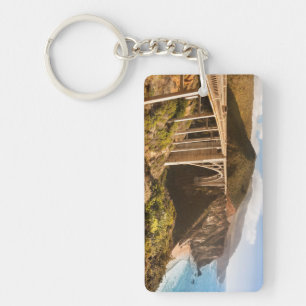 Bixby Bridge, Big Sur, California, Verenigde State Sleutelhanger